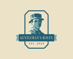 Gentleman Menswear Fashion logo design