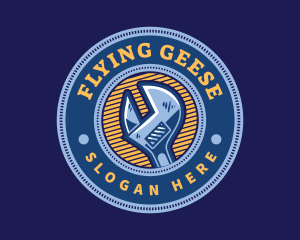 Plumbing Repair Wrench logo design