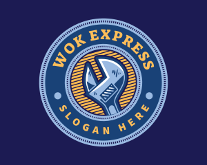 Plumbing Repair Wrench logo design