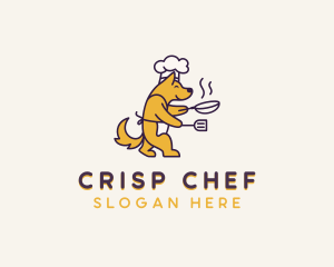 Dog Chef Cooking logo design