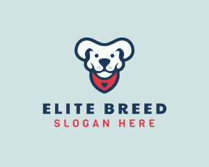 Dog Puppy Pet Care logo design