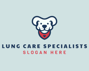 Dog Puppy Pet Care logo design