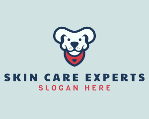 Dog Puppy Pet Care logo design