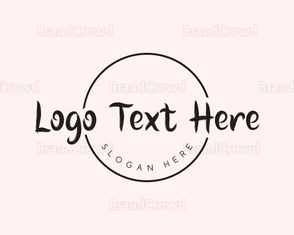 Generic Feminine word Logo