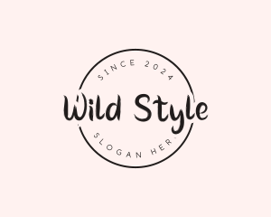 Feminine Boutique Badge logo design