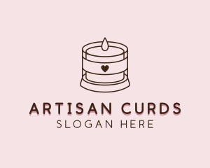 Candle Home Decor logo design