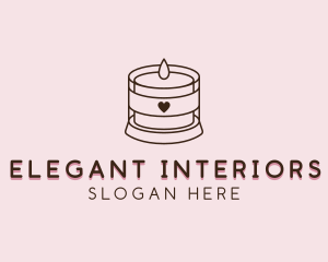 Candle Home Decor logo design