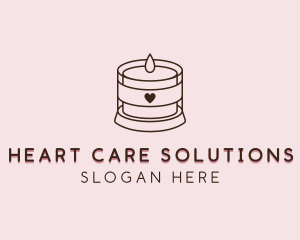 Candle Home Decor logo design