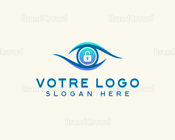 Eye Lock Security Logo
