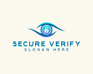 Eye Lock Security logo design