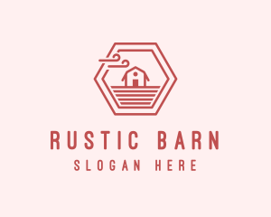 Barn - Barn Farm Field logo design