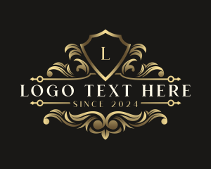 Elegant - Premium Crest Ornament logo design