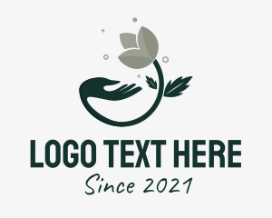 Floral - Rose Hand Sanitizer logo design