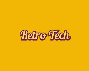 Retro Apparel Business logo design