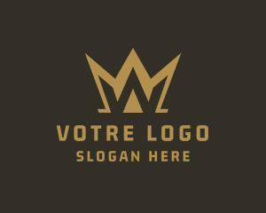 Insurance - Elegant Crown Letter W logo design