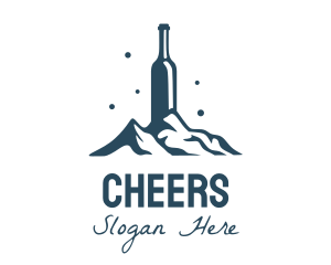 Explore - Wine Bottle Summit logo design