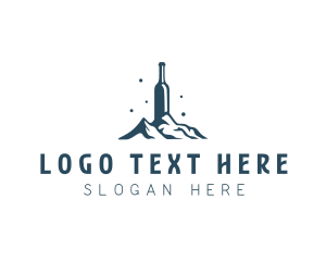 Outdoor - Wine Bottle Summit logo design