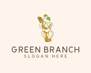 Branch - Nature Branch Koala logo design