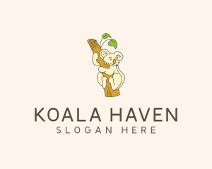 Nature Branch Koala logo design