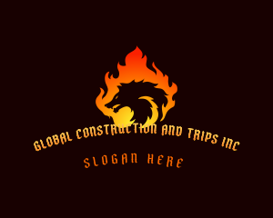  Fire Wolf Gaming Logo
