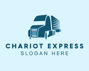 Express Moving Truck logo design