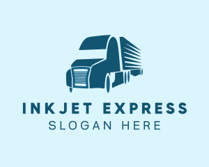 Express Moving Truck logo design