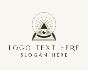 Spirit - Mystical Eye Crystal Ball logo design