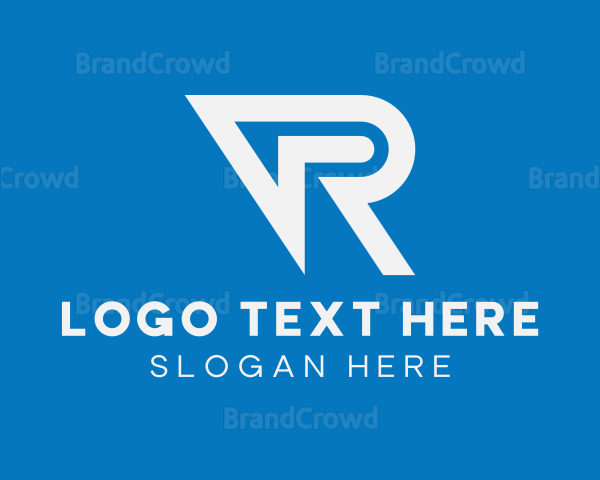 Professional Startup Business Letter R Logo