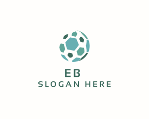 Internet - Abstract Business Hexagon Sphere logo design