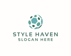 Equity - Abstract Business Hexagon Sphere logo design