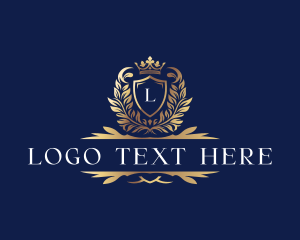 Exclusive - Royal Shield Crown logo design