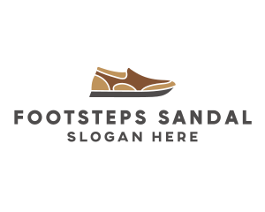 Sandal - Men’s Shoes logo design