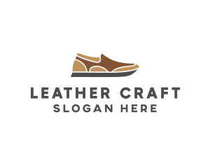 Leather - Men’s Shoes logo design