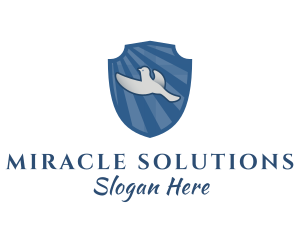 Miracle - Dove Shield Flight logo design