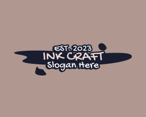 Ink Blob Studio logo design