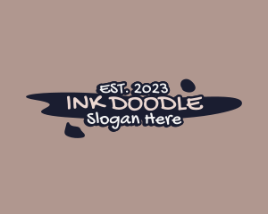 Ink Blob Studio logo design