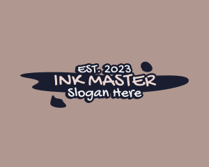 Ink Blob Studio logo design