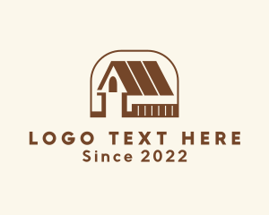 Roofing - Home Apartment Residential logo design