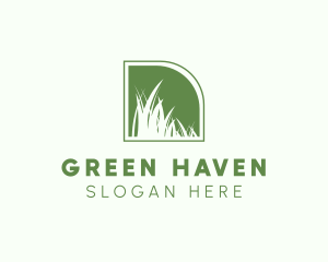 Backyard - Green Field Backyard logo design