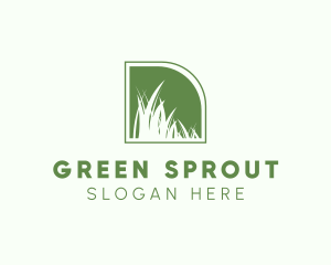 Green Field Backyard  logo design