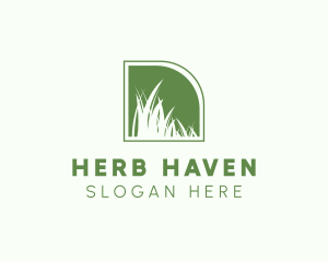 Herbs - Green Field Backyard logo design