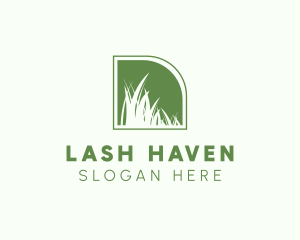 Green Field Backyard  logo design