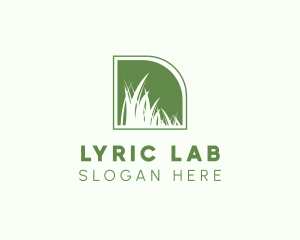 Green Field Backyard  logo design