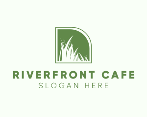 Green Field Backyard  logo design