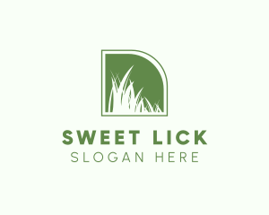 Green Field Backyard  logo design