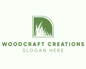 Green Field Backyard  logo design