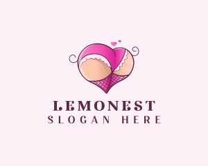 Seductive Lingerie Heart Logo