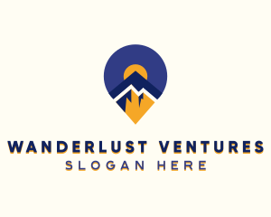 Mountain Travel Navigator logo design