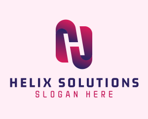 Generic Gradient Letter H logo design