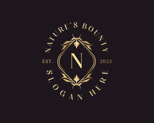 Luxury Nature Floral logo design